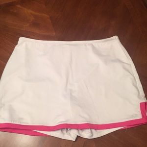 Champion Tennis Skirt - White/Pink